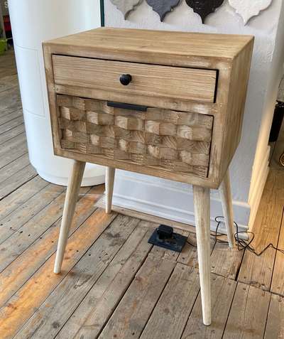 Comodino Legno 2 Cassetti <s>&euro;198</s> - Promo &euro;125