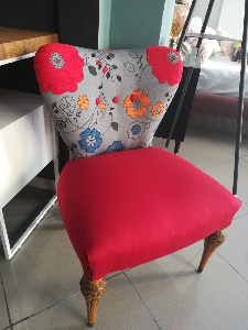 Poltroncina Vintage Fantasia Rossa <s>&euro;195</s> - Promo &euro;140